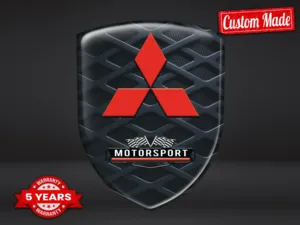 Mitsubishi Banner Parabrezza Auto Pro Max Resiliente Elegante
